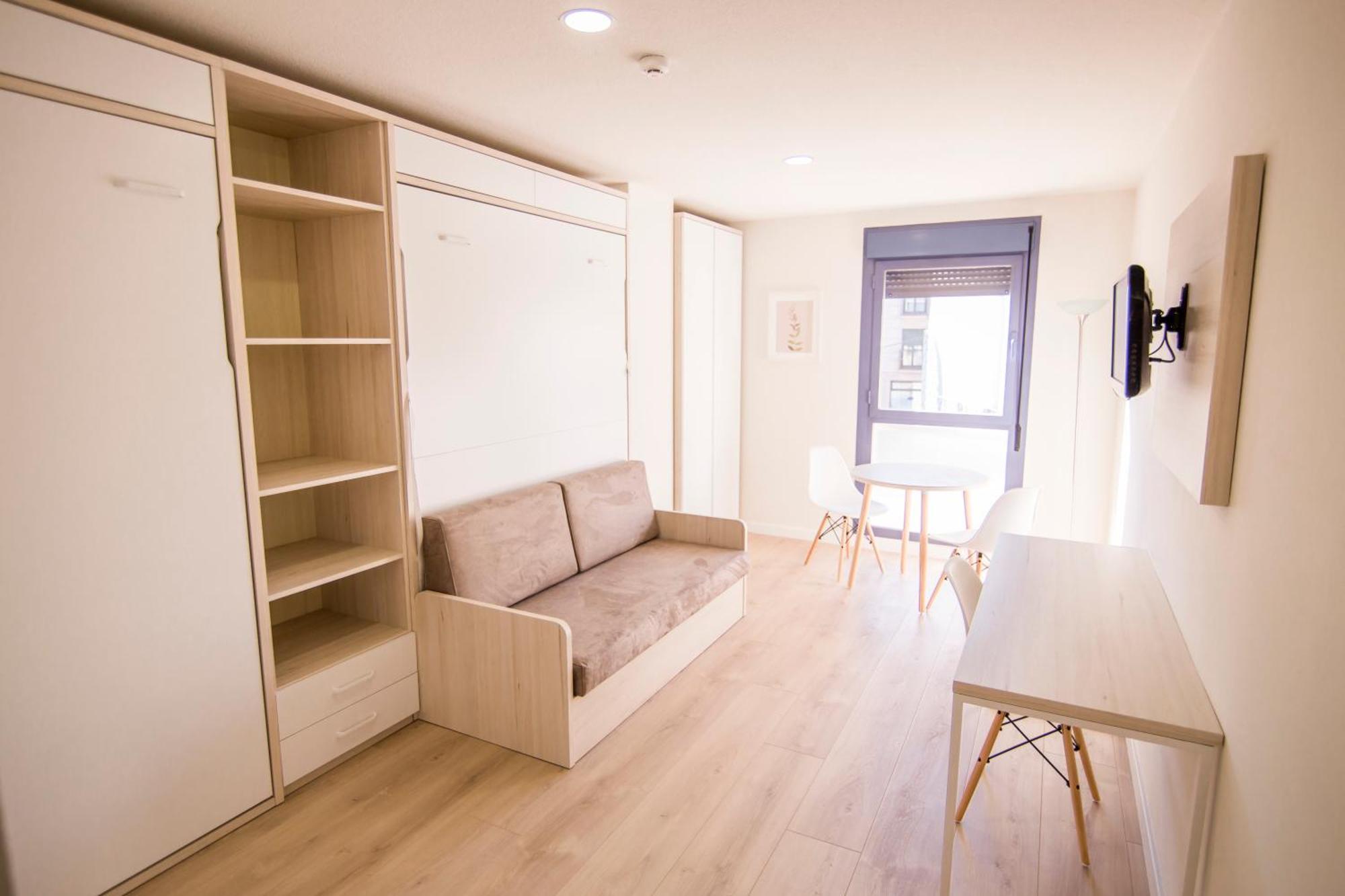 Apartamentos Plaza De Santiago - Estudios Turisticos - 1 Llave Пинто Экстерьер фото