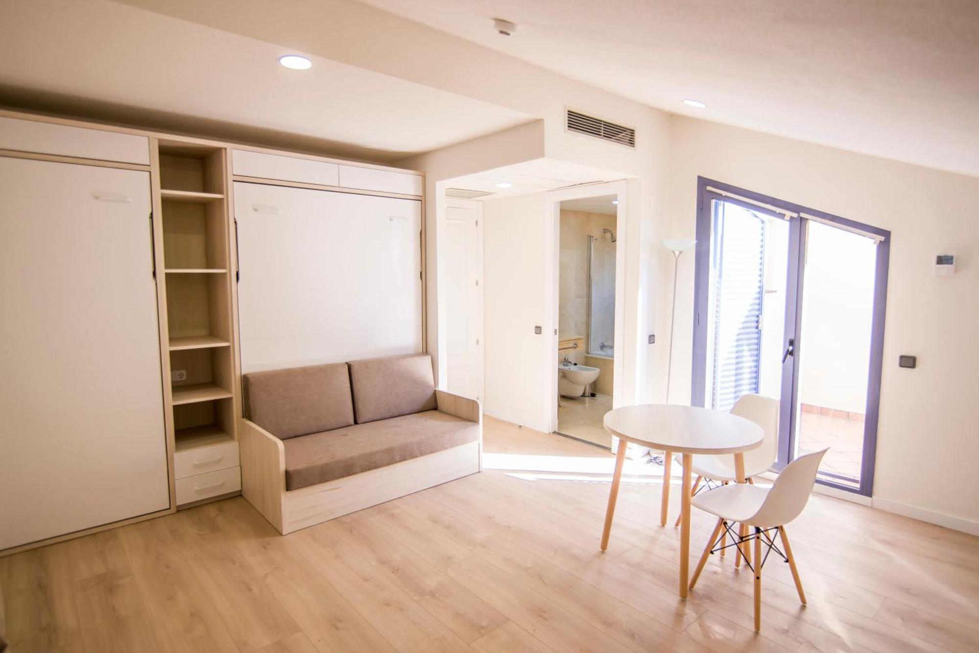 Apartamentos Plaza De Santiago - Estudios Turisticos - 1 Llave Пинто Экстерьер фото